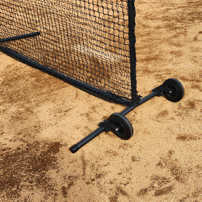 7ft x 7ft Softball Protective Screen & Wheel Kit