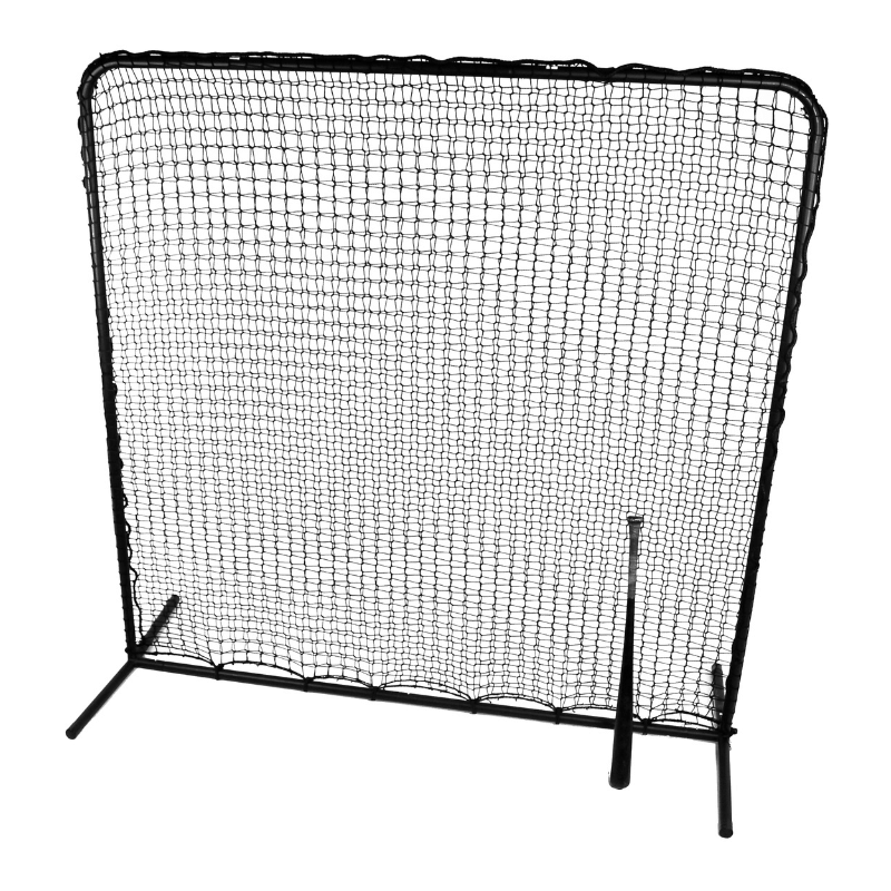 Square protective screen with white background