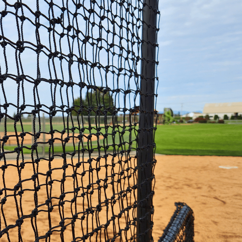 Standard Baseball Pitching L-Screen & Wheel Kit