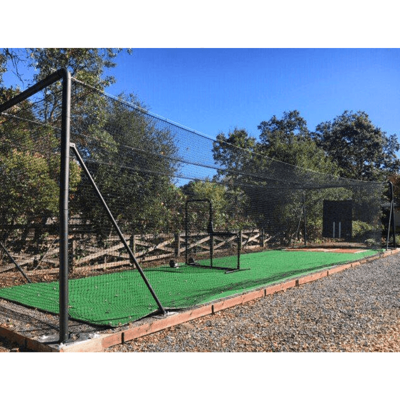 Iron Horse Complete Frame Kit with trees, blue skies, the armadillo, and deluxe batters box mat inside