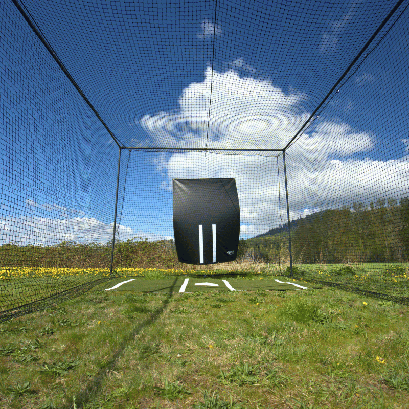 The Thumper Premium Batting Cage