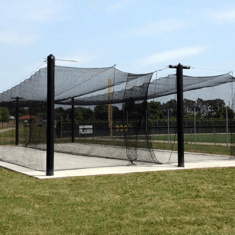 2-stall Mastodon™ Engineered Batting Cage System