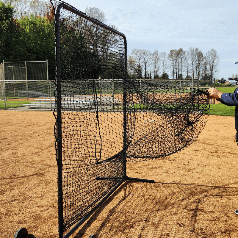 7ft x 7ft Soft Toss Net & Frame