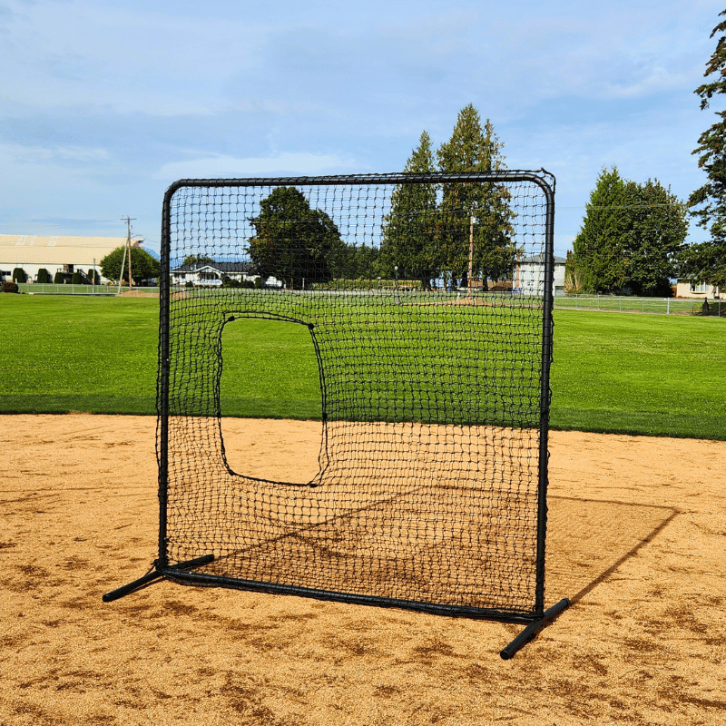 7ft x 7ft Softball Pitching Protective Square Screen