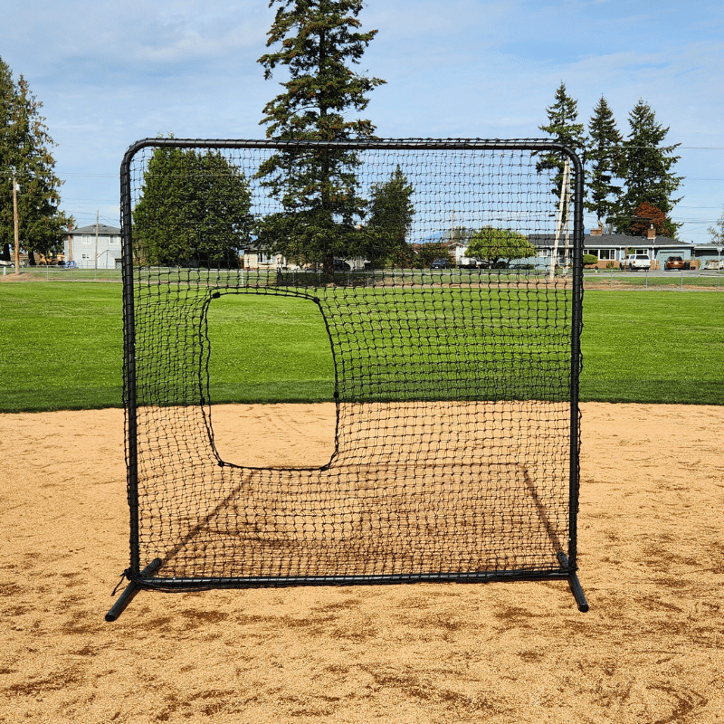 7ft x 7ft Softball Pitching Protective Square Screen