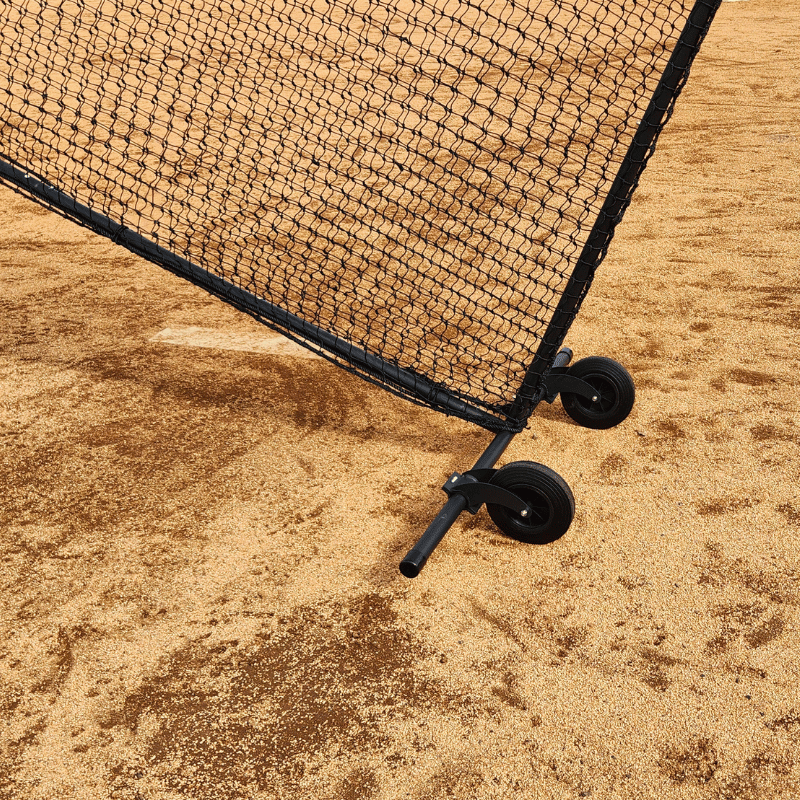 7ft x 7ft Softball Protective Screen & Wheel Kit