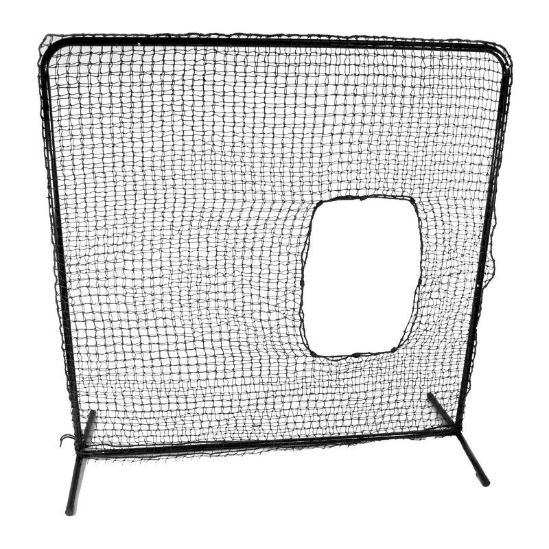 7ft x 7ft Softball Pitching Protective Square Screen Replacement Net