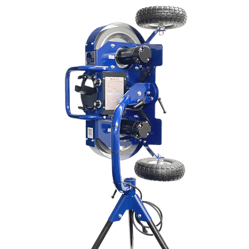 BATA-2 pitching machine with transport kit