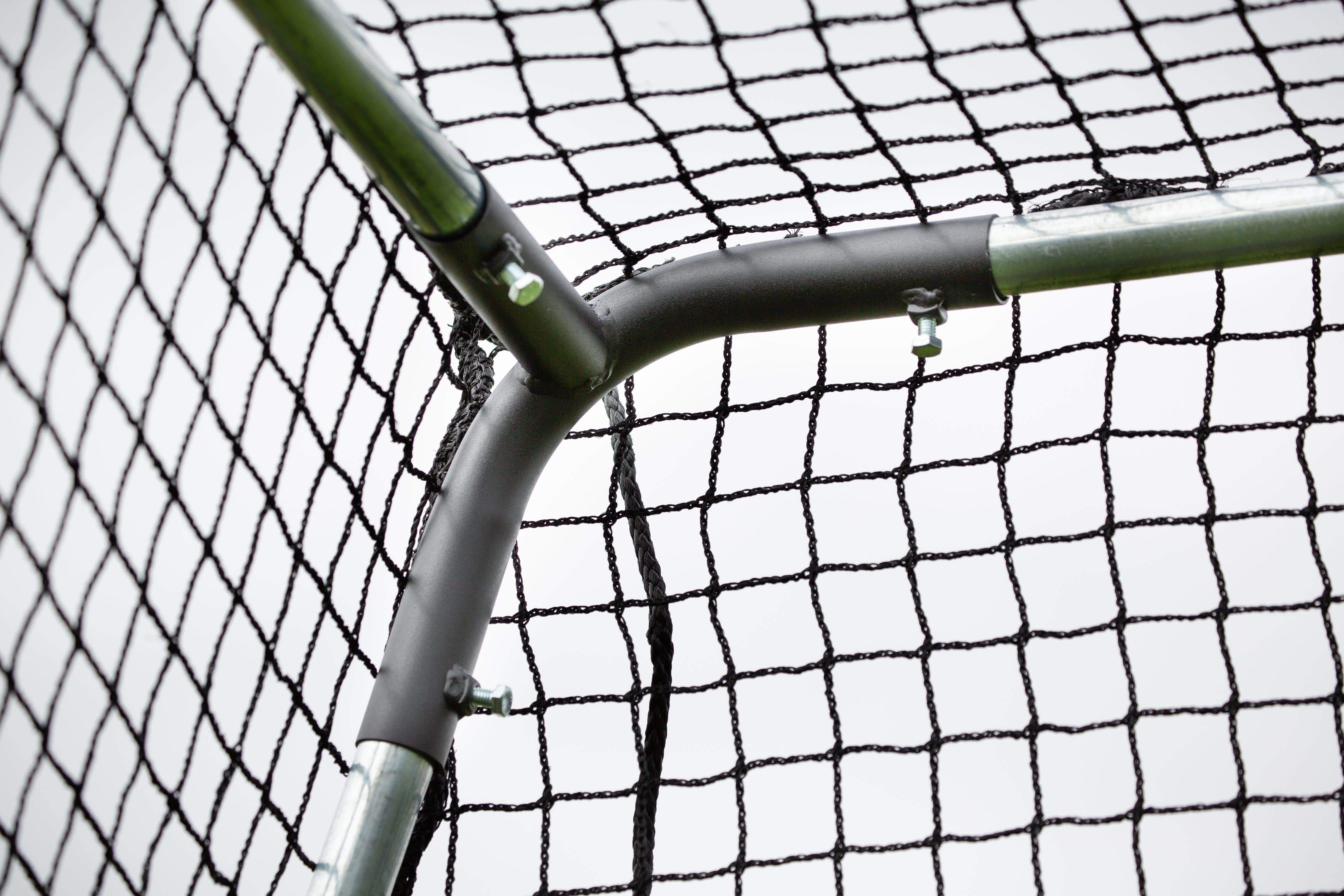 Freestanding Trapezoid Batting Cage corner fitting