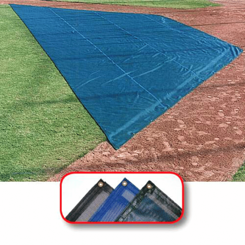 Basic Turf Protector on the baseball infield